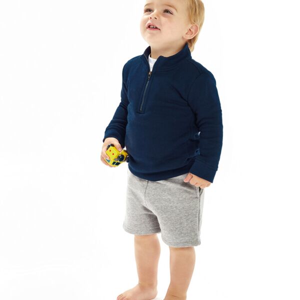 Baby ¼-zip sweatshirt Thumbnail