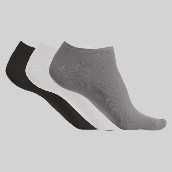 Microfibre sneaker socks (3 pairs per pack) Thumbnail