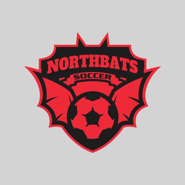 North bats Tournament Soccer logo template Thumbnail