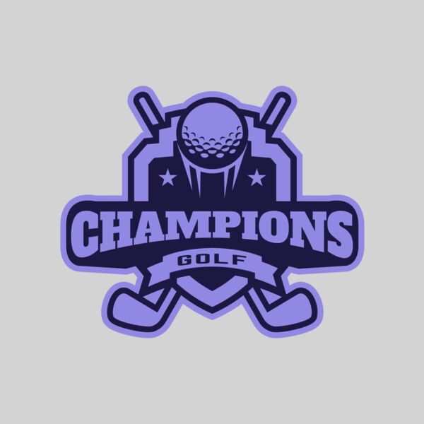 Champions Golf logo template Thumbnail
