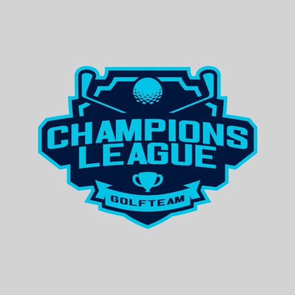 Champions League Golf Team logo template Thumbnail