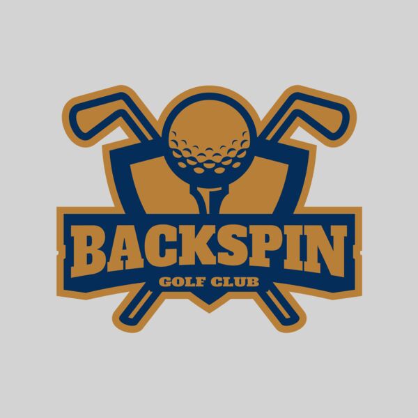 Backspin Golf Club logo template Thumbnail