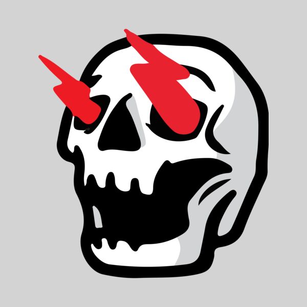 Elements Skull logo template Thumbnail