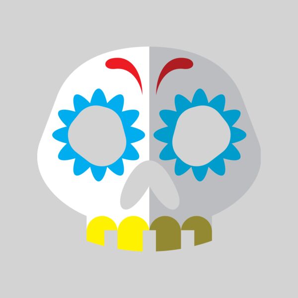 Elements Skull logo template 06 Thumbnail