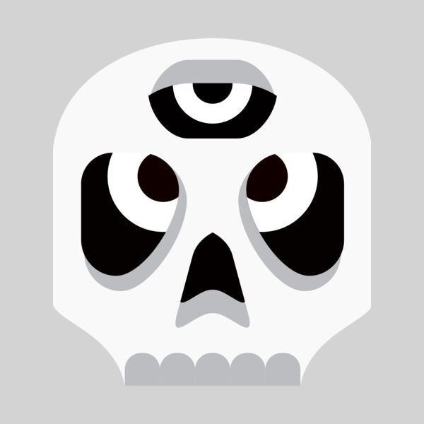 Elements Skulls logo template 18 Thumbnail