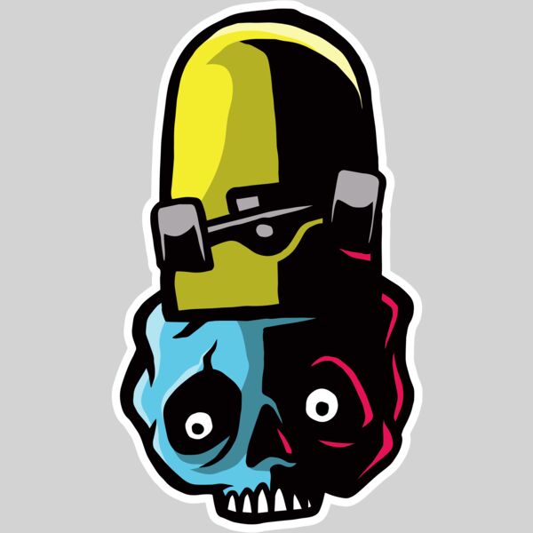 Elements Skulls logo template 105 Thumbnail