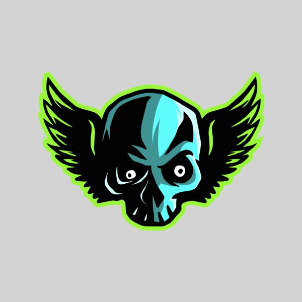 Elements Skulls logo template 180 Thumbnail