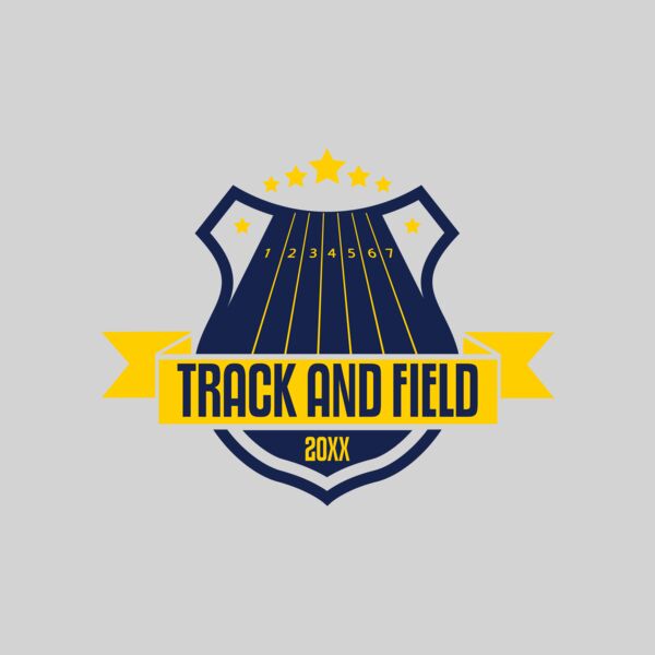 Track & Field Team Logo 06 Thumbnail