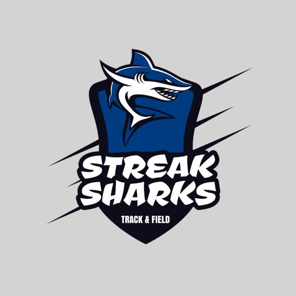 Sharks Track & Field Team Logo 01 Thumbnail