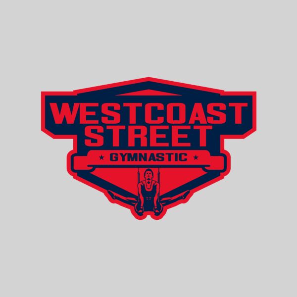 West Coast Street Gymnastic logo template Thumbnail
