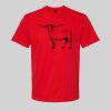 Softstyle™ midweight adult t-shirt Thumbnail