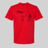 Softstyle™ midweight adult t-shirt Thumbnail