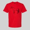 Softstyle™ midweight adult t-shirt Thumbnail