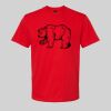 Softstyle™ midweight adult t-shirt Thumbnail