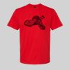Softstyle™ midweight adult t-shirt Thumbnail