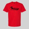 Softstyle™ midweight adult t-shirt Thumbnail