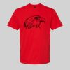 Softstyle™ midweight adult t-shirt Thumbnail