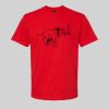 Softstyle™ midweight adult t-shirt Thumbnail