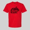 Softstyle™ midweight adult t-shirt Thumbnail