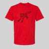 Softstyle™ midweight adult t-shirt Thumbnail