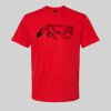 Softstyle™ midweight adult t-shirt Thumbnail
