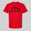 Softstyle™ midweight adult t-shirt Thumbnail