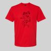Softstyle™ midweight adult t-shirt Thumbnail