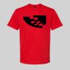 Softstyle™ midweight adult t-shirt Thumbnail