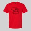 Softstyle™ midweight adult t-shirt Thumbnail