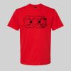 Softstyle™ midweight adult t-shirt Thumbnail