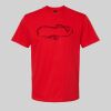 Softstyle™ midweight adult t-shirt Thumbnail