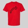Softstyle™ midweight adult t-shirt Thumbnail