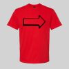 Softstyle™ midweight adult t-shirt Thumbnail