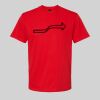 Softstyle™ midweight adult t-shirt Thumbnail