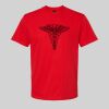Softstyle™ midweight adult t-shirt Thumbnail