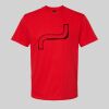 Softstyle™ midweight adult t-shirt Thumbnail