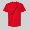 Softstyle™ midweight adult t-shirt Thumbnail
