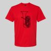 Softstyle™ midweight adult t-shirt Thumbnail