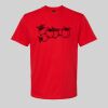 Softstyle™ midweight adult t-shirt Thumbnail