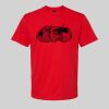 Softstyle™ midweight adult t-shirt Thumbnail