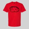 Softstyle™ midweight adult t-shirt Thumbnail