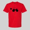 Softstyle™ midweight adult t-shirt Thumbnail