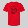 Softstyle™ midweight adult t-shirt Thumbnail