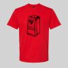 Softstyle™ midweight adult t-shirt Thumbnail