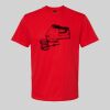 Softstyle™ midweight adult t-shirt Thumbnail
