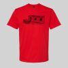 Softstyle™ midweight adult t-shirt Thumbnail