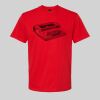 Softstyle™ midweight adult t-shirt Thumbnail