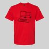 Softstyle™ midweight adult t-shirt Thumbnail