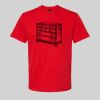 Softstyle™ midweight adult t-shirt Thumbnail