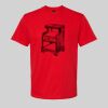 Softstyle™ midweight adult t-shirt Thumbnail